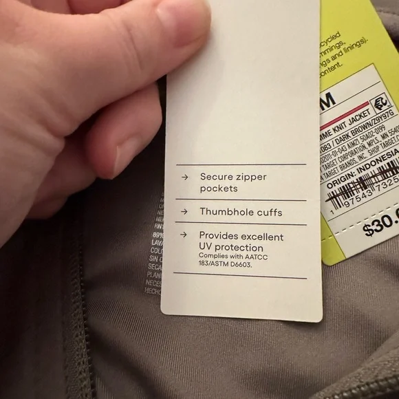 All in Motion Women's Utility Jacket - Dark Brown - Picture 3 of 5